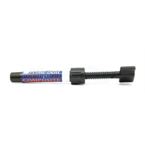 Prime Dental 001-001A1 Hybrid Composite VLC Visible Light Cure A1 Syringe 4.5 Gm Prime Dental 001-001A1 Hybrid Composite VLC Visible Light Cure A1 Syringe 4.5 Gm